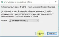 disco seguridad windows10