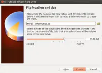 Ubuntu Virtualbox virtualbox crear disco duro virtual Ubuntu